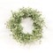 Soft Touch Dusty Eucalyptus Candle Ring 14 Inch Greenery Table Decor Accent